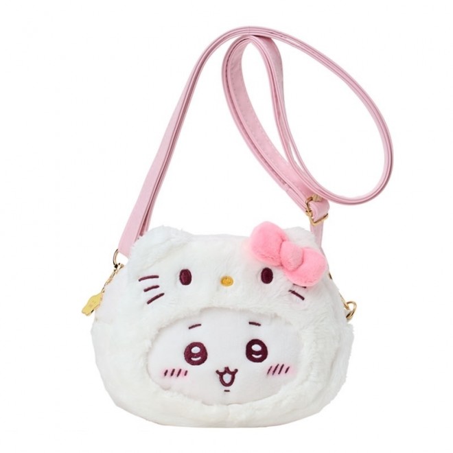 The Chiikawa × Sanrio Characters collaboration features mascots in fuzzy costume crossovers, with 21 new items releasing June 13 nationwide